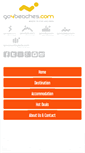 Mobile Screenshot of go4beaches.com